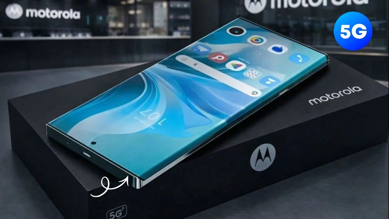 Moto Launches New 5G Smartphone 2026 with 160MP Camera, 10GB RAM and 80W Fast Charging