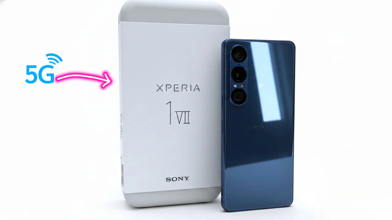Sony Xperia 1 VII 5G Debuts with 512GB Storage, Massive Battery, and 144Hz OLED Display