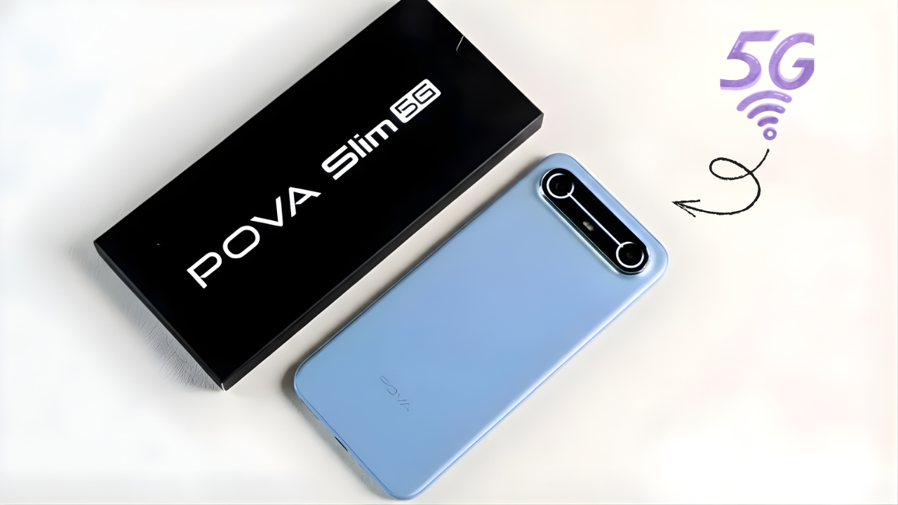 Tecno Pova Slim 5G Launches Featuring Premium Slim Design and Gorilla Glass